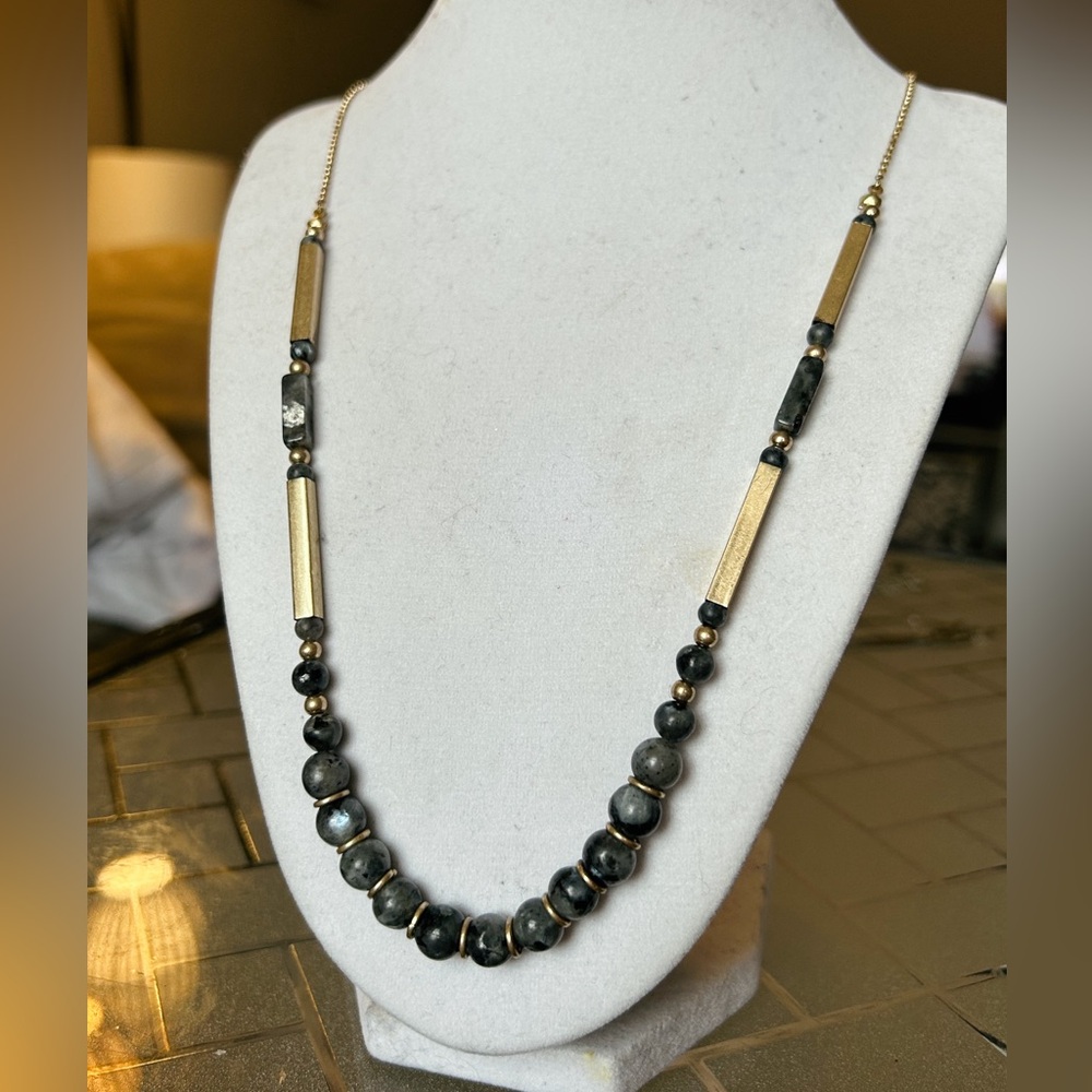 Unbranded long gemstone necklace